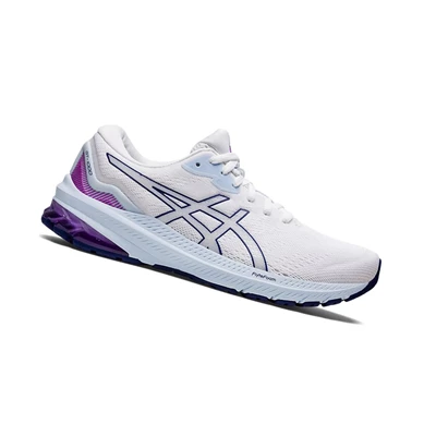 Tenis Para Correr Asics GT-1000 11 Mujer Blancos Azules | 0215683-ZR