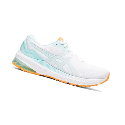 Tenis Para Correr Asics GT-1000 11 Mujer Blancos Azules | 5870423-DB
