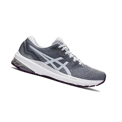 Tenis Para Correr Asics GT-1000 11 Mujer Grises Blancos | 6182379-HM