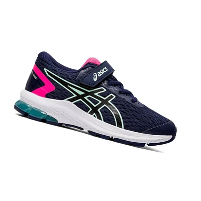 Tenis Para Correr Asics GT-1000 9 GS Niños Azul Marino | 1650389-XI