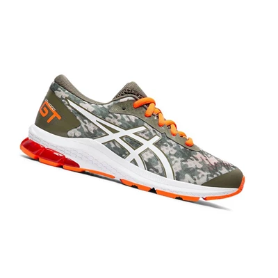 Tenis Para Correr Asics GT-1000 9 GS Niños Verde Oliva | 7536140-KO