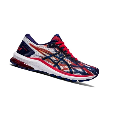 Tenis Para Correr Asics GT-1000 9 Mujer Blancos | 2465910-TN