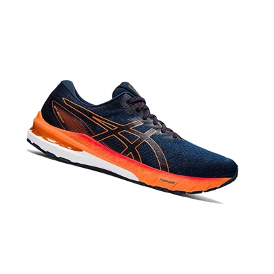 Tenis Para Correr Asics GT-2000 10 Hombre Azules Naranjas | 3906217-WH