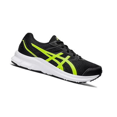 Tenis Para Correr Asics JOLT 3 GS Niños Negros Verdes | 9428735-QW