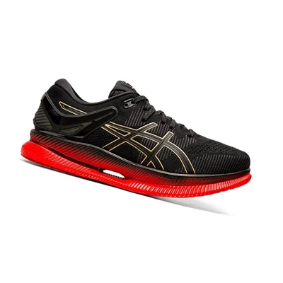 Tenis Para Correr Asics METARIDE Hombre Negros | 9017623-QX