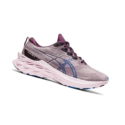 Tenis Para Correr Asics NOVABLAST 2 LE Mujer Azules Rosas | 9261345-RZ