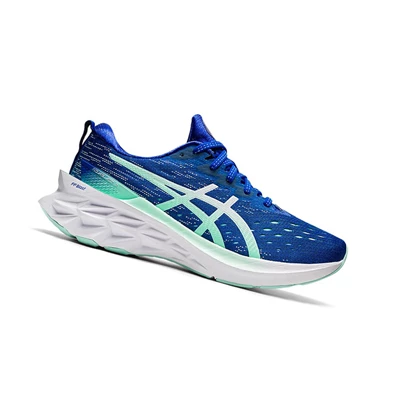Tenis Para Correr Asics NOVABLAST 2 Mujer Azules Blancos | 4789632-DQ