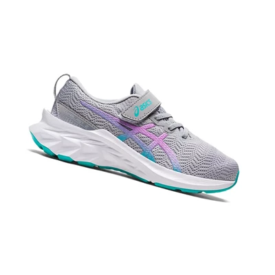 Tenis Para Correr Asics NOVABLAST 2 PS Niños Grises Lavanda | 1398605-BV