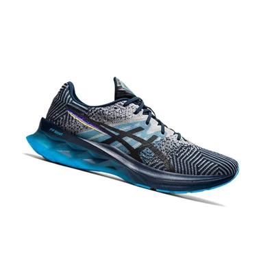 Tenis Para Correr Asics NOVABLAST Hombre Azules | 4785013-AR
