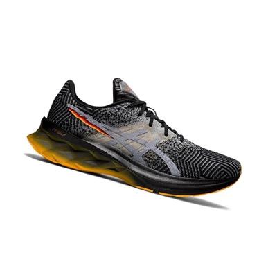 Tenis Para Correr Asics NOVABLAST Hombre Negros | 6483921-LI