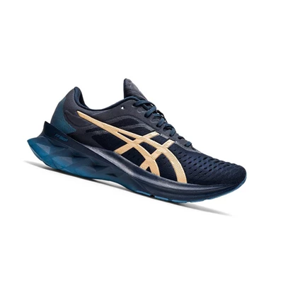 Tenis Para Correr Asics NOVABLAST Mujer Azul Marino | 0683792-YU