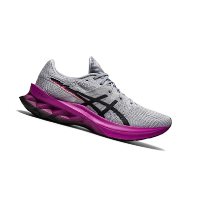 Tenis Para Correr Asics NOVABLAST Mujer Grises | 8174962-TS