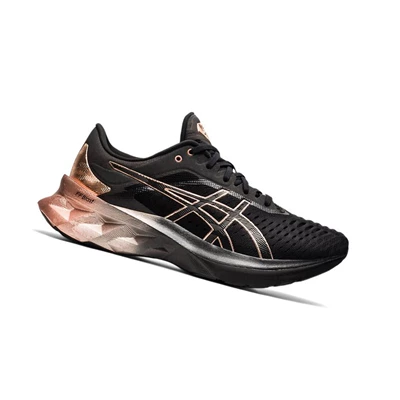 Tenis Para Correr Asics NOVABLAST Platinum Mujer Negros | 2143978-OA