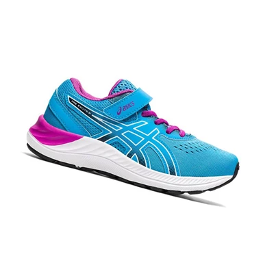 Tenis Para Correr Asics PRE EXCITE 8 PS Niños Azules | 0987524-EC