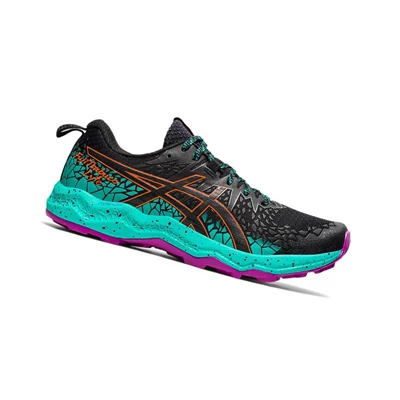 Tenis Para Trail Running Asics FUJITRABUCO Mujer Negros | 2043857-PW