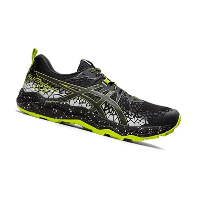 Tenis Para Trail Running Asics FUJITRABUCO Hombre Negros | 6873954-RI