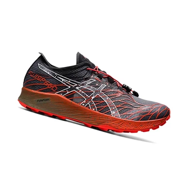 Tenis Para Trail Running Asics Fuji Speed Hombre Negros | 2731648-OI