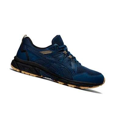 Tenis Para Trail Running Asics GEL-VENTURE 8 Hombre Azul Marino | 4169802-JW