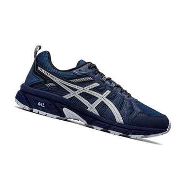 Tenis Para Trail Running Asics GEL-VENTURE 7 Trail Hombre Azul Marino | 4580179-PI