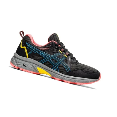 Tenis Para Trail Running Asics GEL-VENTURE 8 Mujer Negros | 8057491-VK