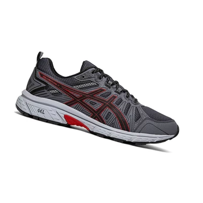 Tenis Para Trail Running Asics GEL-VENTURE 7 4E Hombre Negros | 8541032-TX