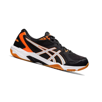 Tenis de Voleibol Asics GEL-ROCKET 10 (2E) Hombre Negros Naranjas | 5730128-WT
