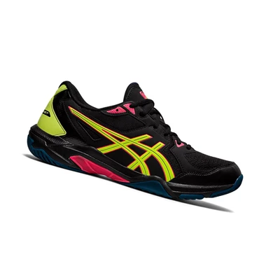 Tenis de Voleibol Asics GEL-ROCKET 10 Hombre Negros Amarillos | 3852904-LM