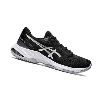 Tenis de Voleibol Asics NETBURNER BALLISTIC FF 3 Mujer Negros Plateados | 2805317-GA
