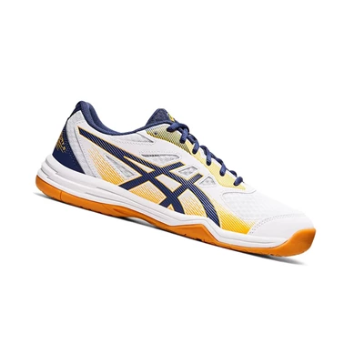 Tenis de Voleibol Asics UPCOURT 5 Hombre Blancos Azules | 5179206-UQ