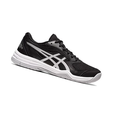 Tenis de Voleibol Asics UPCOURT 5 Mujer Negros Plateados | 1708256-BZ