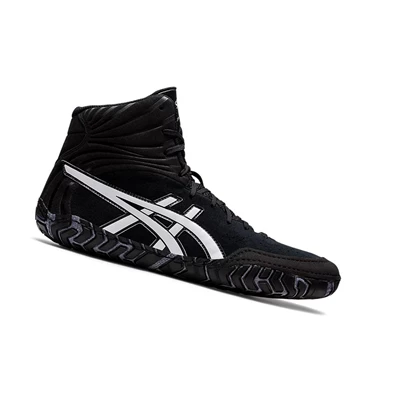 Zapatillas Wrestling Asics AGGRESSOR 5 Hombre Negros Blancos | 3504279-UY