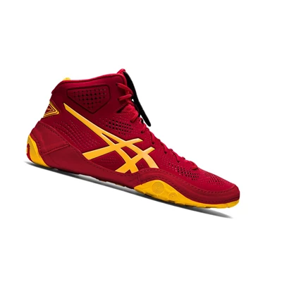 Zapatillas Wrestling Asics DAN GABLE EVO 2 Hombre Cranberry / Saffron | 2089513-ZO