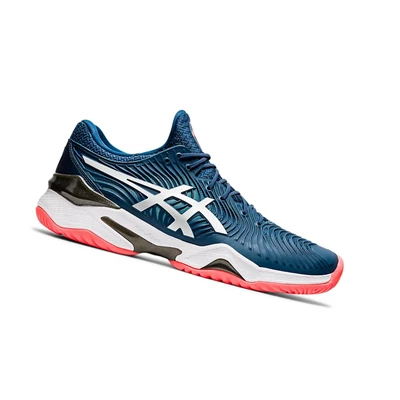 Zapatos de Tenis Asics COURT FF 2 Hombre Azules Blancos | 6853190-YV