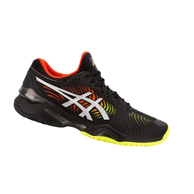 Zapatos de Tenis Asics COURT FF 2 Hombre Negros Blancos | 8126395-MU