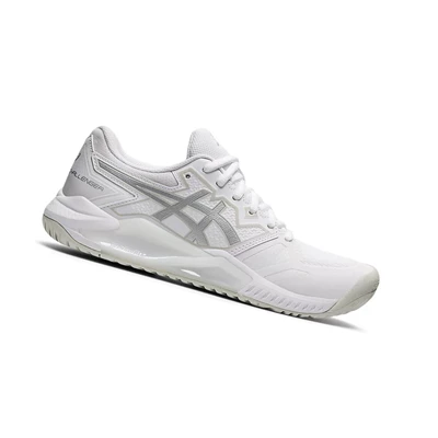 Zapatos de Tenis Asics GEL-CHALLENGER 13 Mujer Blancos Plateados | 3984157-EO