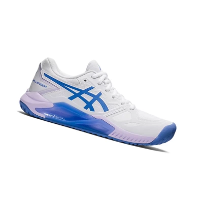 Zapatos de Tenis Asics GEL-CHALLENGER 13 Mujer Blancos Azules | 8695174-BE