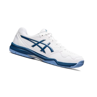 Zapatos de Tenis Asics GEL-DEDICATE 7 Hombre Blancos Azules Claro | 6584903-EA