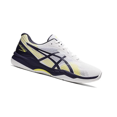 Zapatos de Tenis Asics GEL-GAME 8 Hombre Blancos Azules | 0541986-ZC