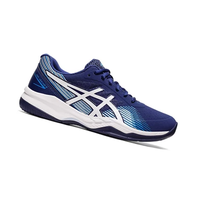 Zapatos de Tenis Asics GEL-GAME 8 Mujer Azules Blancos | 8970643-WM