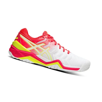 Zapatos de Tenis Asics GEL-RESOLUTION 7 Mujer Blancos | 8169504-TL