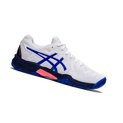 Zapatos de Tenis Asics GEL-RESOLUTION 8 Clay GS Niños Blancos | 5643098-AE