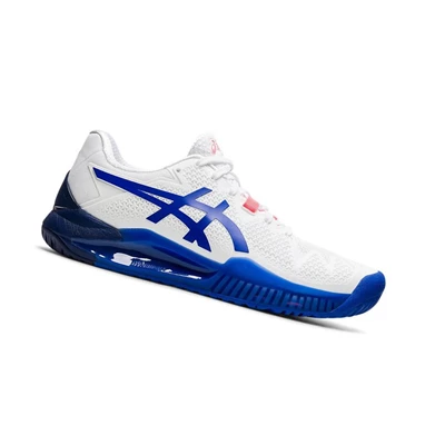Zapatos de Tenis Asics GEL-RESOLUTION 8 Anchos Mujer Blancos | 6027941-PC