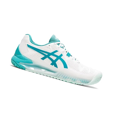 Zapatos de Tenis Asics GEL-Resolution 8 Mujer Blancos | 1578926-CH