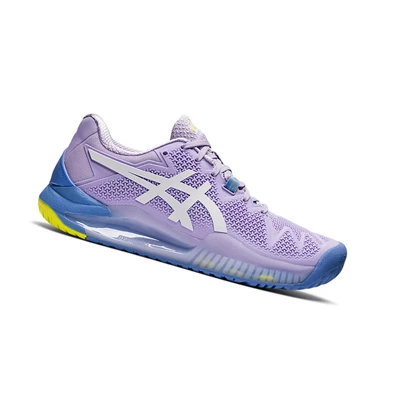 Zapatos de Tenis Asics GEL-Resolution 8 Mujer Blancos | 3584196-AK