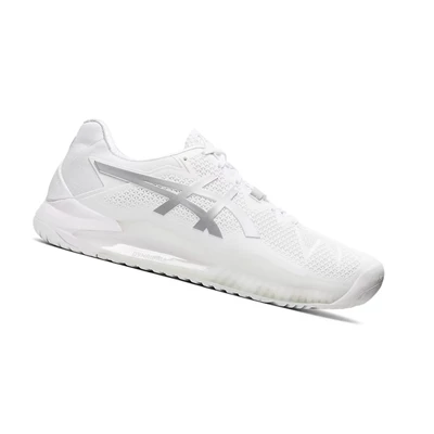 Zapatos de Tenis Asics GEL-Resolution 8 Hombre Blancos Plateados | 5493061-YR