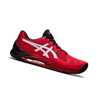 Zapatos de Tenis Asics GEL-Resolution 8 Hombre Rojos | 5628143-ZP