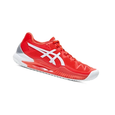 Zapatos de Tenis Asics GEL-Resolution 8 Mujer Rojos Blancos | 5869412-LU