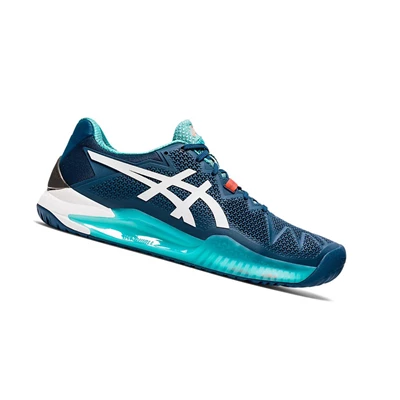Zapatos de Tenis Asics GEL-Resolution 8 Hombre Blancos | 6783125-KY