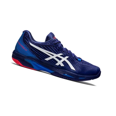 Zapatos de Tenis Asics SOLUTION SPEED FF 2 Hombre Azules Blancos | 3915206-YD