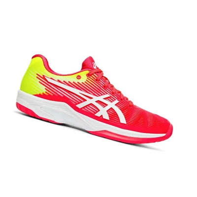 Zapatos de Tenis Asics SOLUTION SPEED FF Mujer Rojos | 5982371-DH